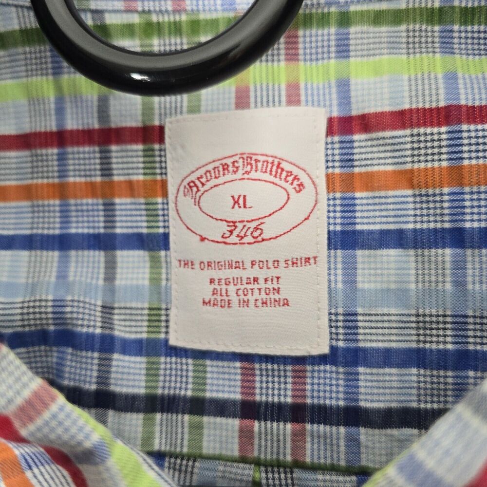 Brooks Brothers 346 Dress Shirt Mens XL Regular Fit Button Down - Picture 3 of 4